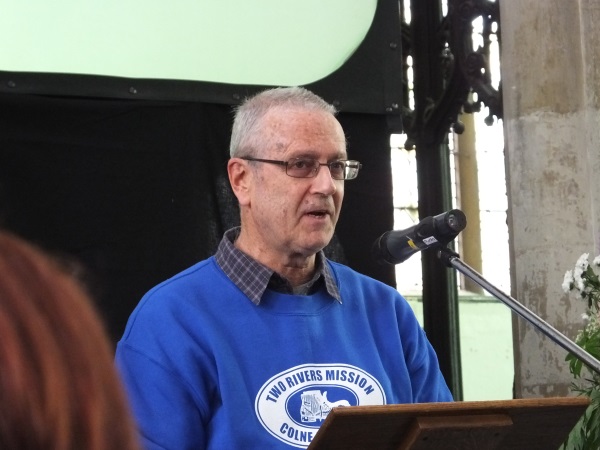 David Culhane preaching