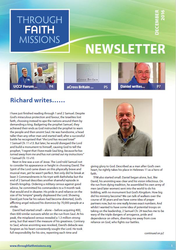 front cover newsletter dec 16